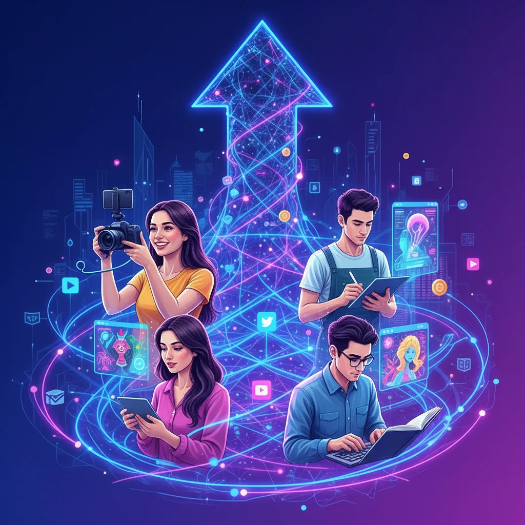 Creator Economy Growth: 25% in 6 Months for Digital Lifestyle Entrepreneurs