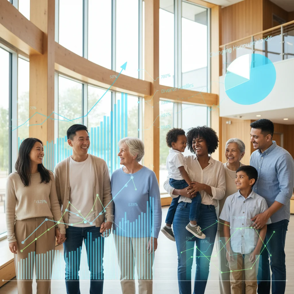 US Family Structures: 4 Key Demographic Shifts by 2026