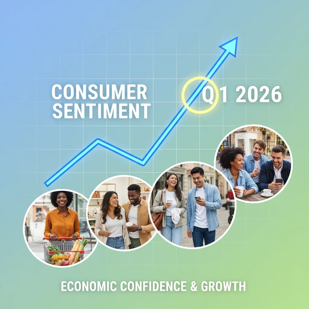 US Consumer Sentiment Q1 2026: A 3-Point Rise Signals Economic Confidence