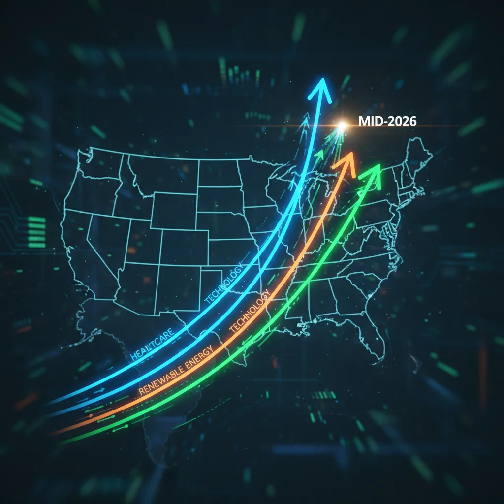 US Labor Market Rebalancing: 3 Key Sectors Projecting 5% Growth by Mid-2026