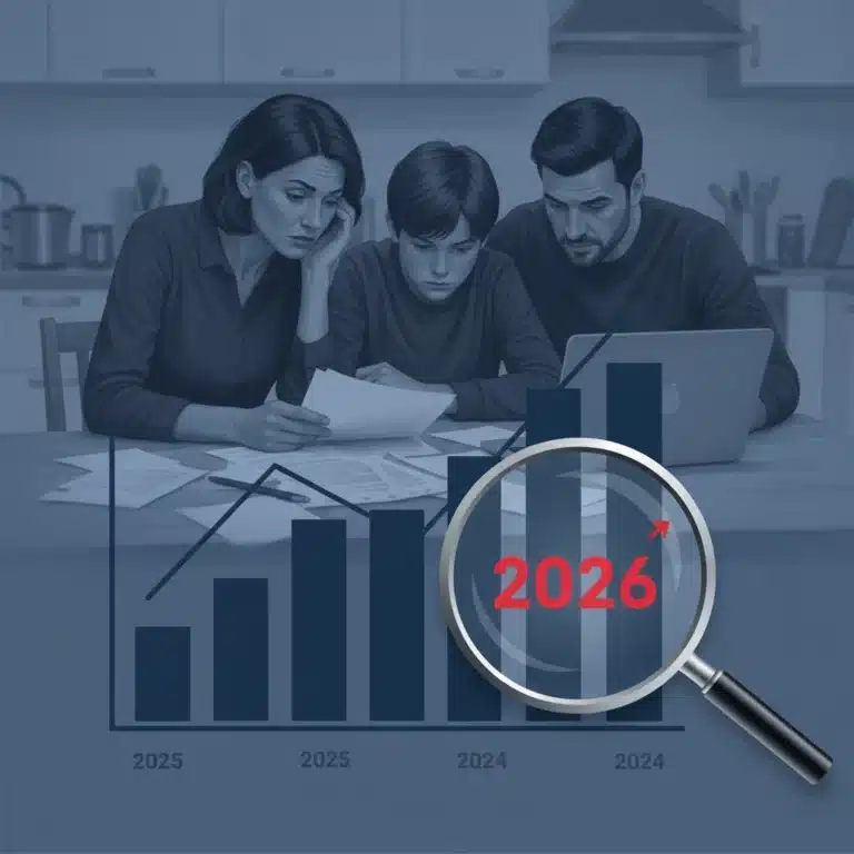 Charts and graphs depicting economic forecasts for 2026 inflation and consumer spending.